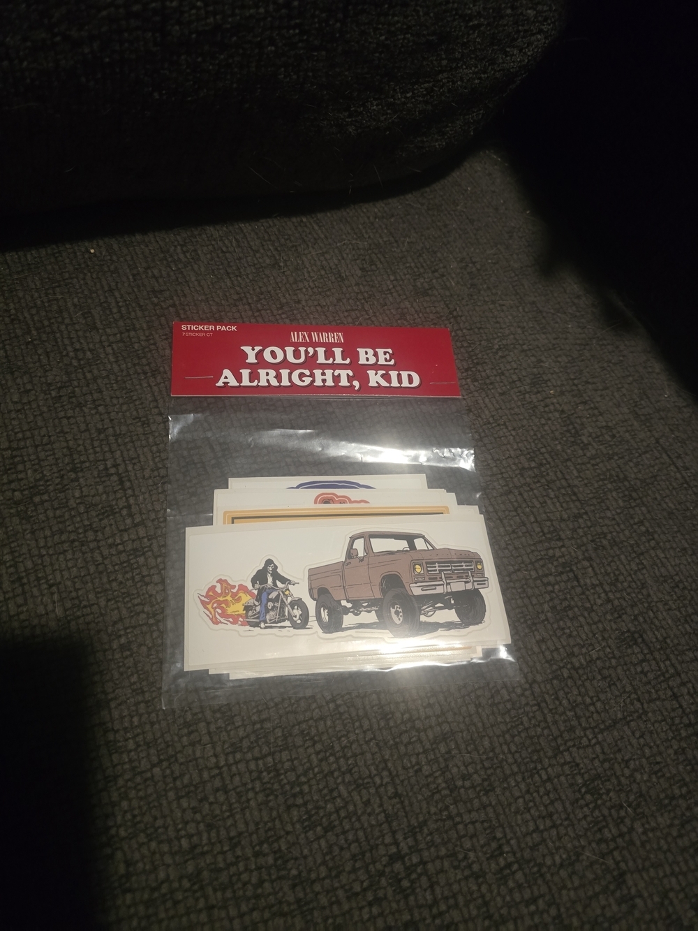 Alex Warren | "You'll Be Alright, Kid" Stickers